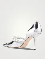 Aurelie Mirror Leather d'Orsay Pumps