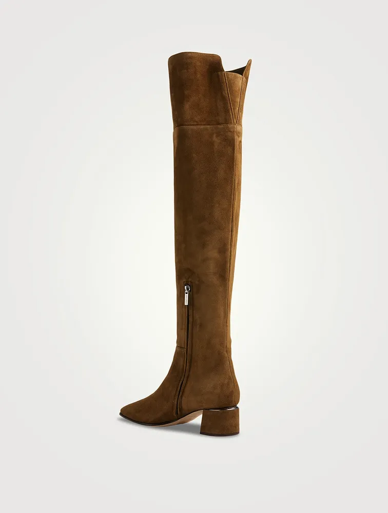 Loren Suede Over-The-Knee Boots