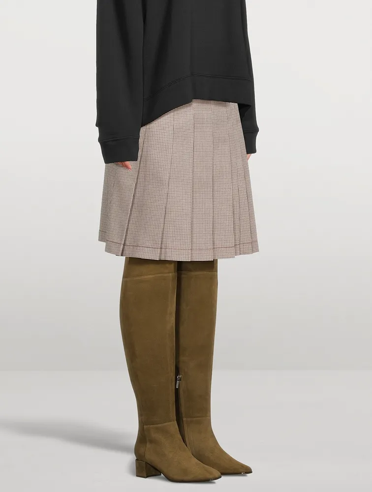 Loren Suede Over-The-Knee Boots