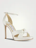 Rosie Satin Platform Sandals