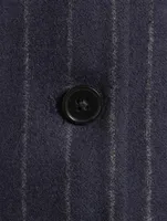 Smith Vest Pinstripe Print