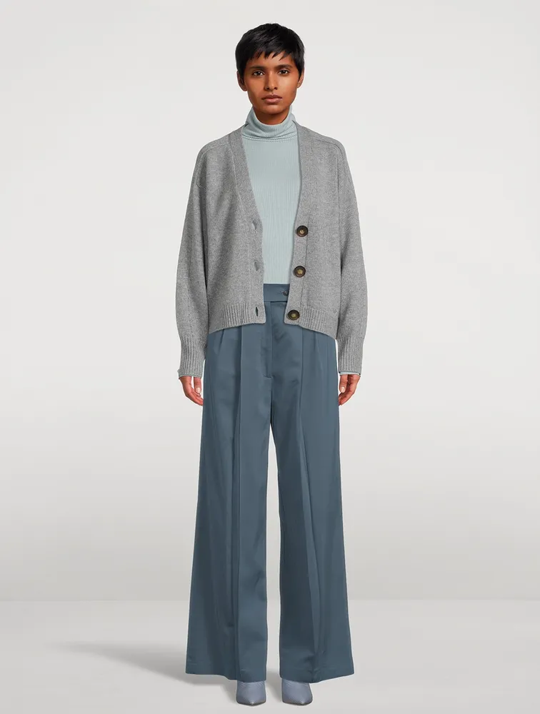 Gallinara Rib-Knit Turtleneck