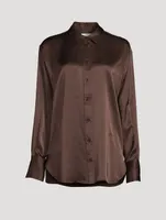 The Oversized Silk Shirt