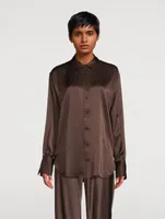 The Oversized Silk Shirt