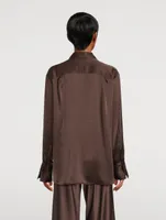 The Oversized Silk Shirt