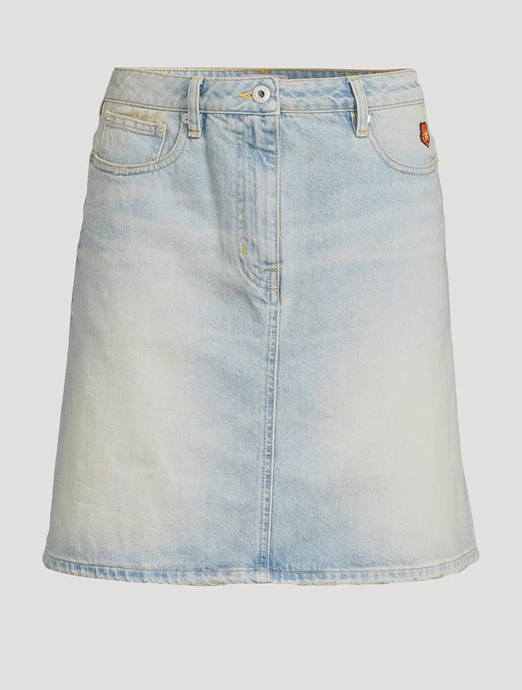 Denim Mini Skirt