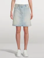 Denim Mini Skirt