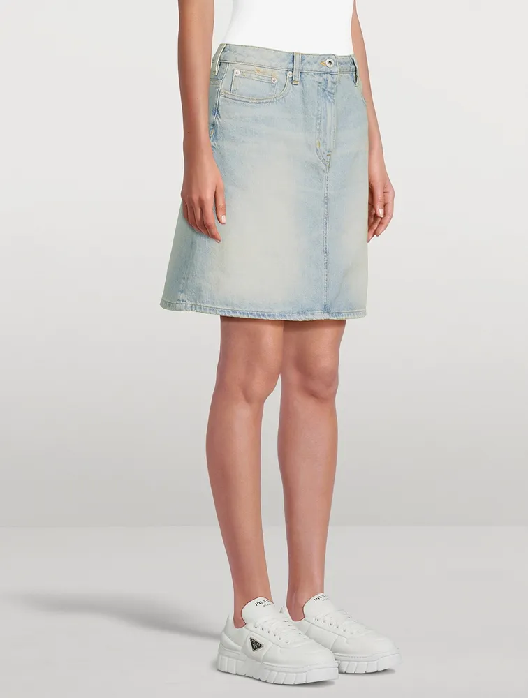 Denim Mini Skirt