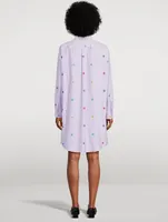 Kenzo Target Shirt Dress Stripe Print