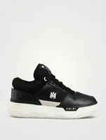 MA-1 Leather And Mesh Sneakers