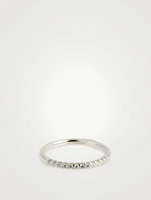 Odessa Platinum 21-Stone Ring With Diamonds