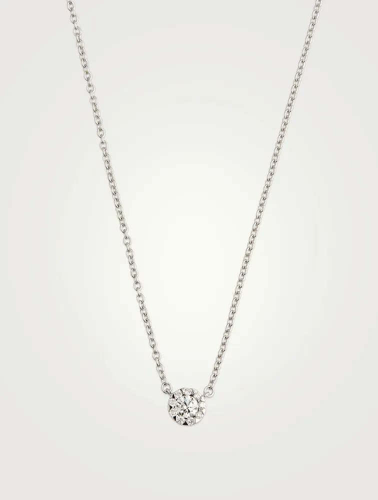 Bouquet 18K White Gold Everyday Necklace With Diamonds