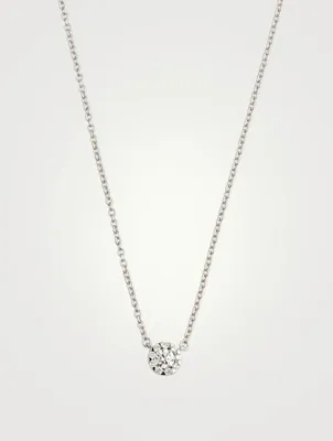 Bouquet 18K White Gold Everyday Necklace With Diamonds