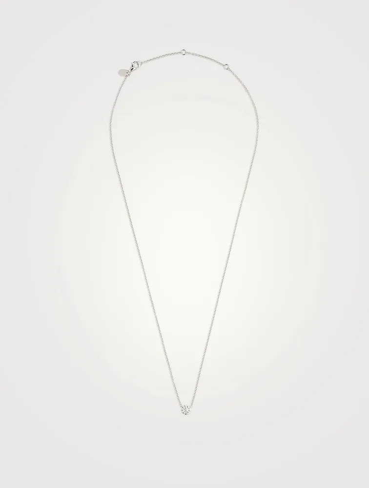 Bouquet 18K White Gold Everyday Necklace With Diamonds