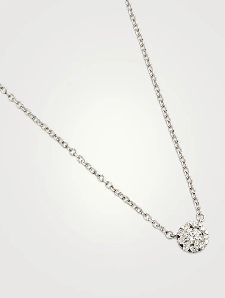 Bouquet 18K White Gold Everyday Necklace With Diamonds