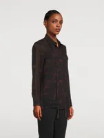 Mulberry Silk Shirt Abraham Floral Print