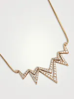 Lady Stardust 18K Rose Gold Pendant Necklace With Diamonds