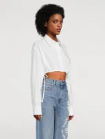 Compact Cotton Cropped Shirt