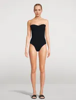 Brooke Strapless One-Piece Swimsuit