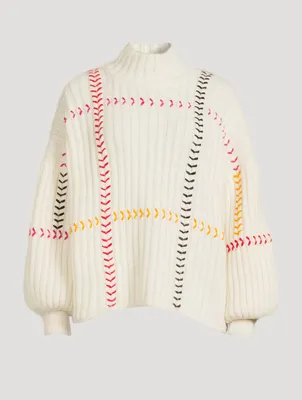 Mayu Oversized Alpaca Sweater