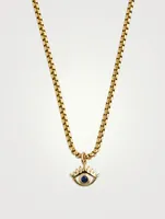 Mini Evil Eye Pendant Necklace