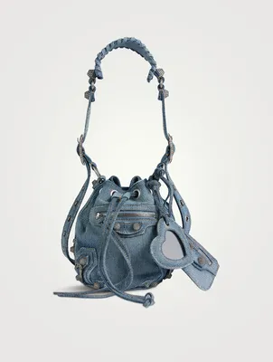 XS Le Cagole Denim Bucket Bag