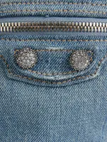 XS Le Cagole Denim Bucket Bag