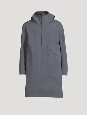 Stellina Nylon Hooded Coat