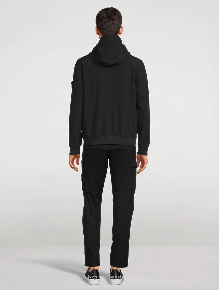 Light Soft Shell Hooded Jacket