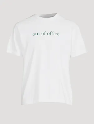 Out Of Office Organic Cotton T-Shirt