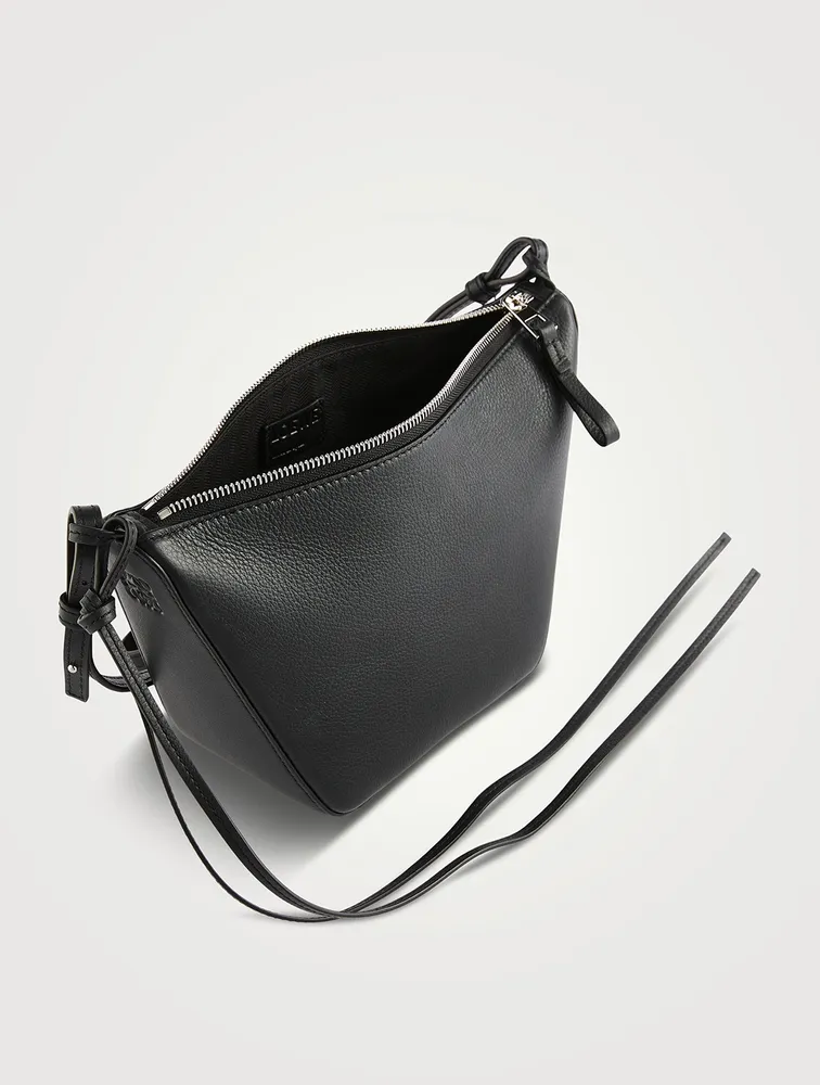 Mini Hammock Leather Shoulder Bag