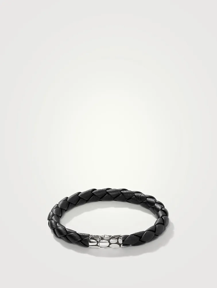 Kali Braided Leather Bracelet