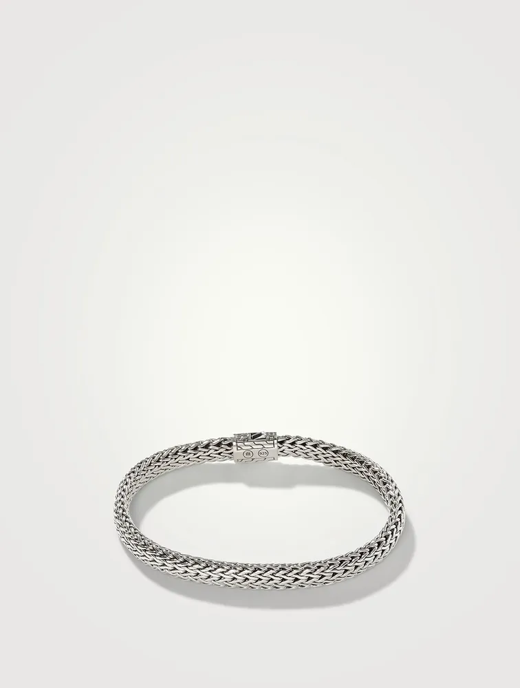 Medium Classic Chain Flat Bracelet