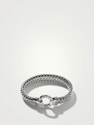 Large Classic Chain Ring Clasp Bracelet