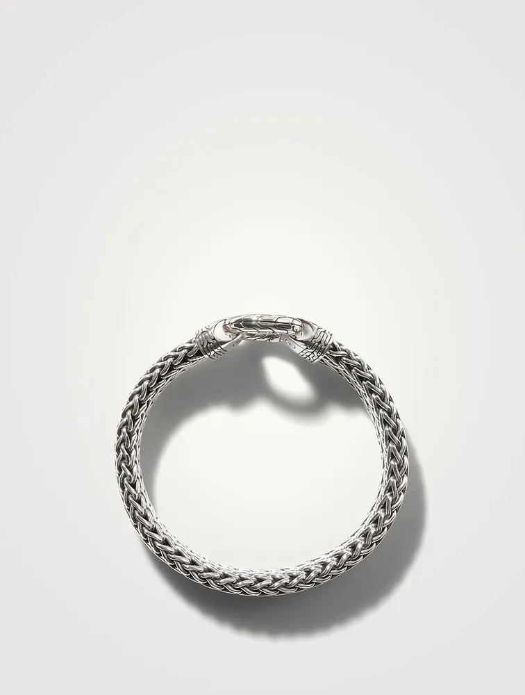 Large Classic Chain Ring Clasp Bracelet