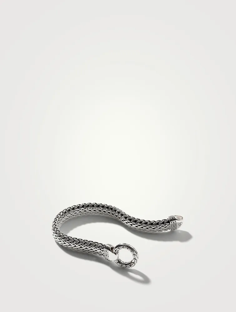 Large Classic Chain Ring Clasp Bracelet