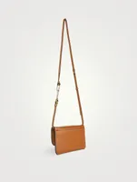 Leather Crossbody Phone Pouch