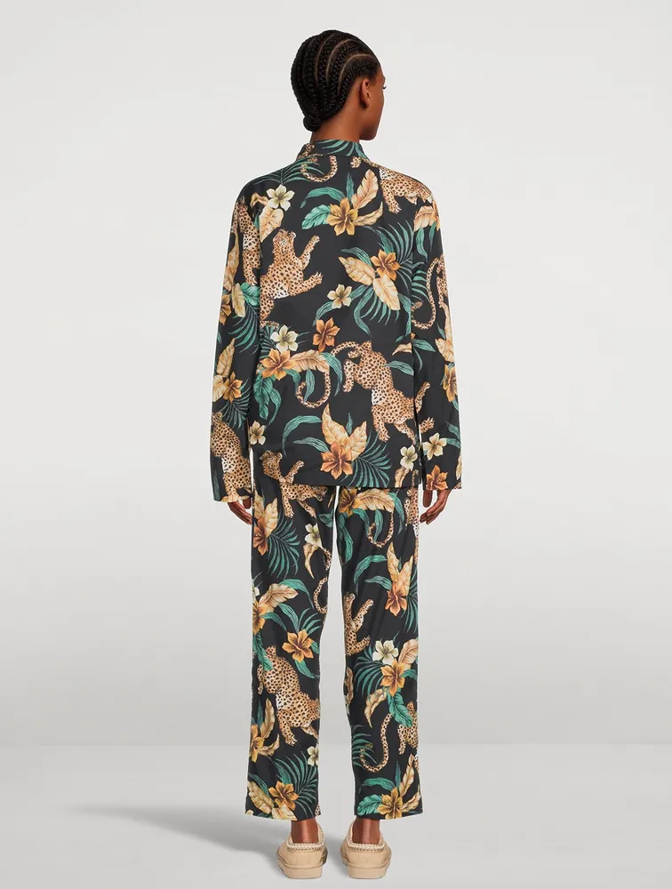 Pocket Pajama Set Soleia Print