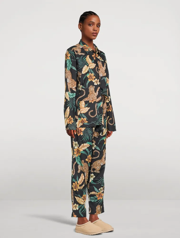 Pocket Pajama Set Soleia Print