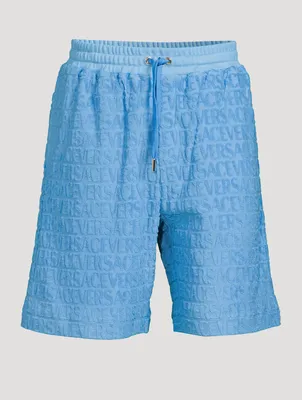 Towel Drawstring Shorts