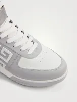 G4 Leather High-Top Sneakers