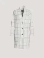 Nellie Coat Check Print