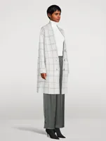 Nellie Coat Check Print
