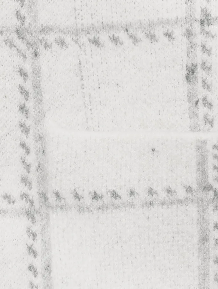 Nellie Coat Check Print