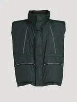 Nylon Boxy Vest