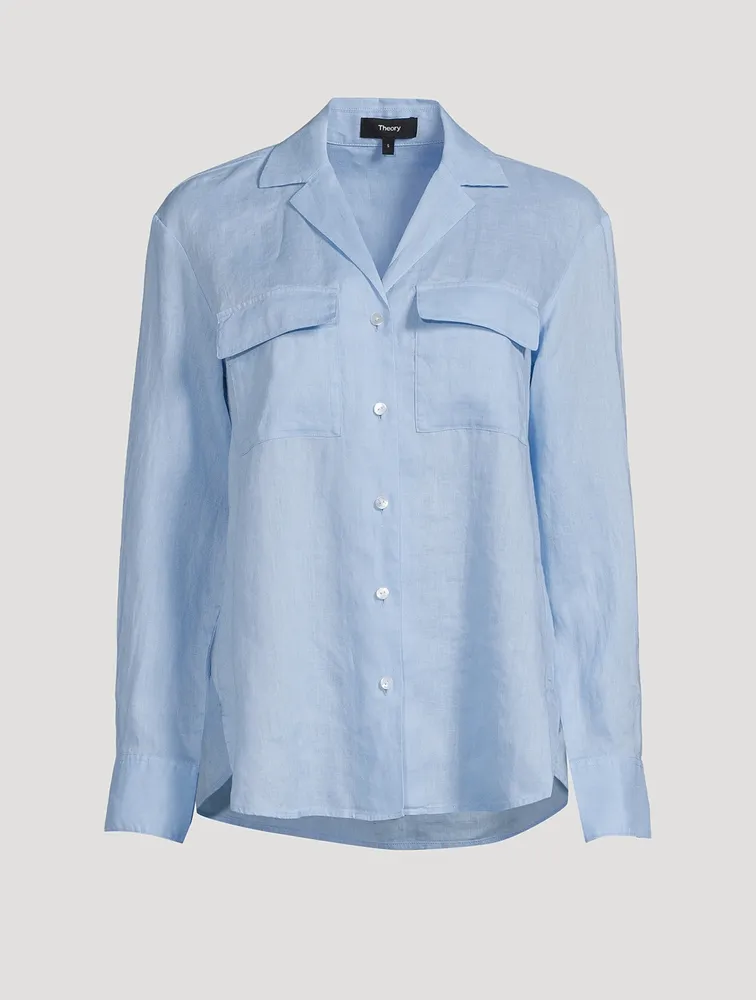 Linen Utility Shirt