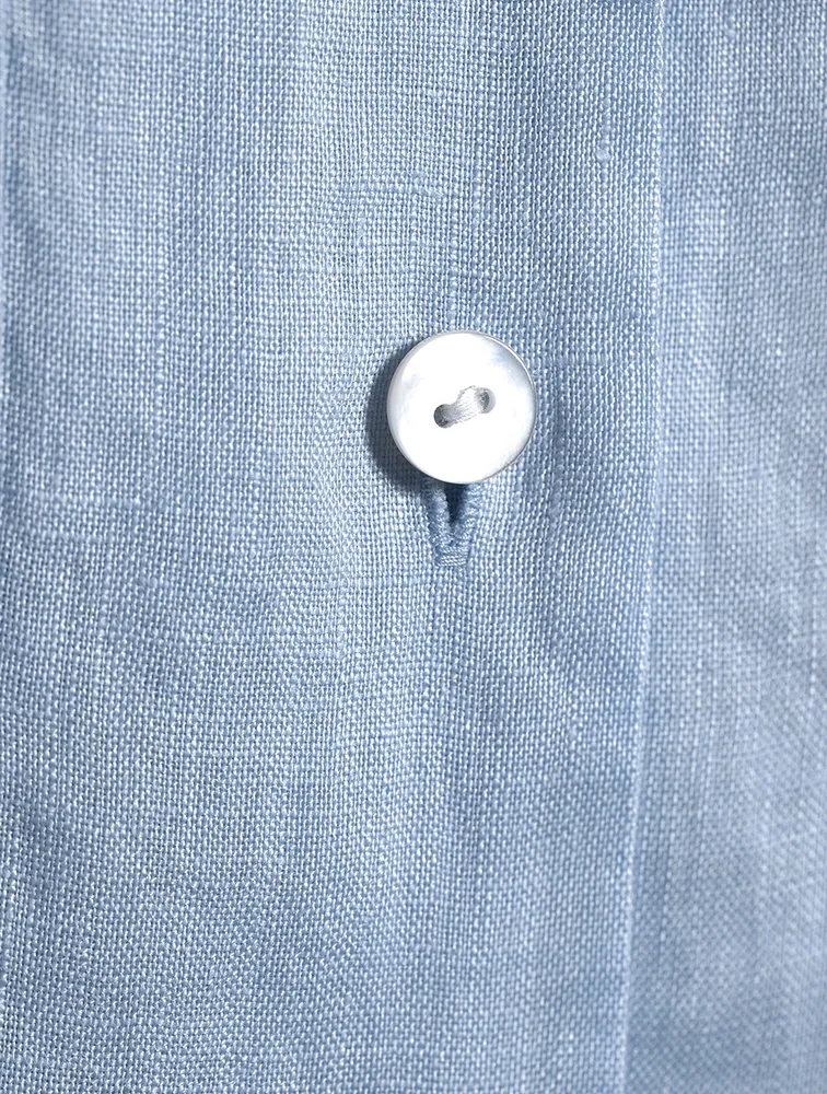 Linen Utility Shirt