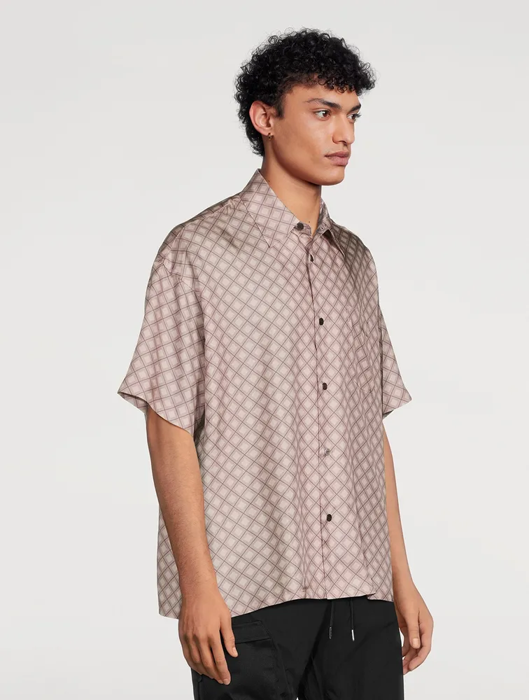 Silk Short-Sleeve Shirt