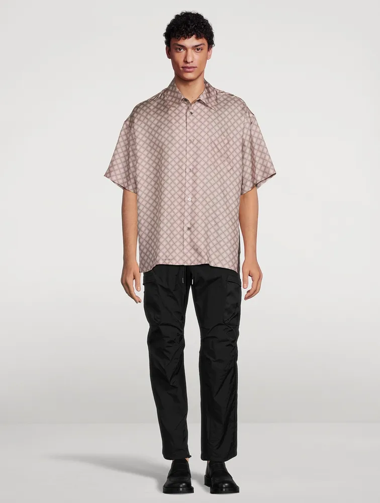 Silk Short-Sleeve Shirt