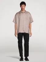 Silk Short-Sleeve Shirt